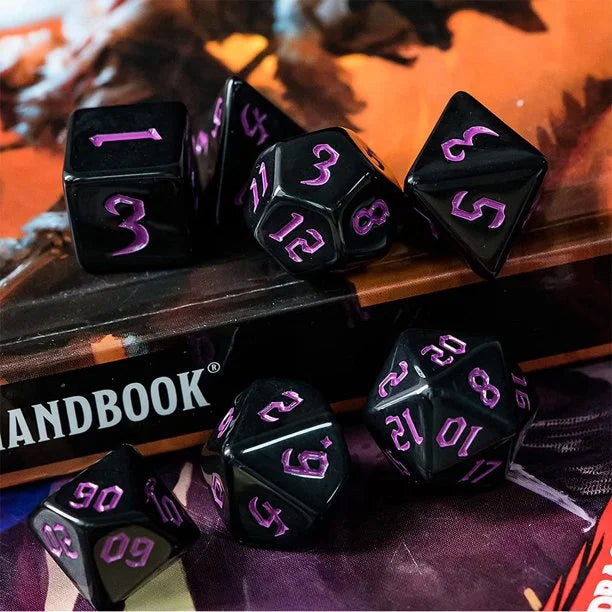 Dark: Purple Dice Set