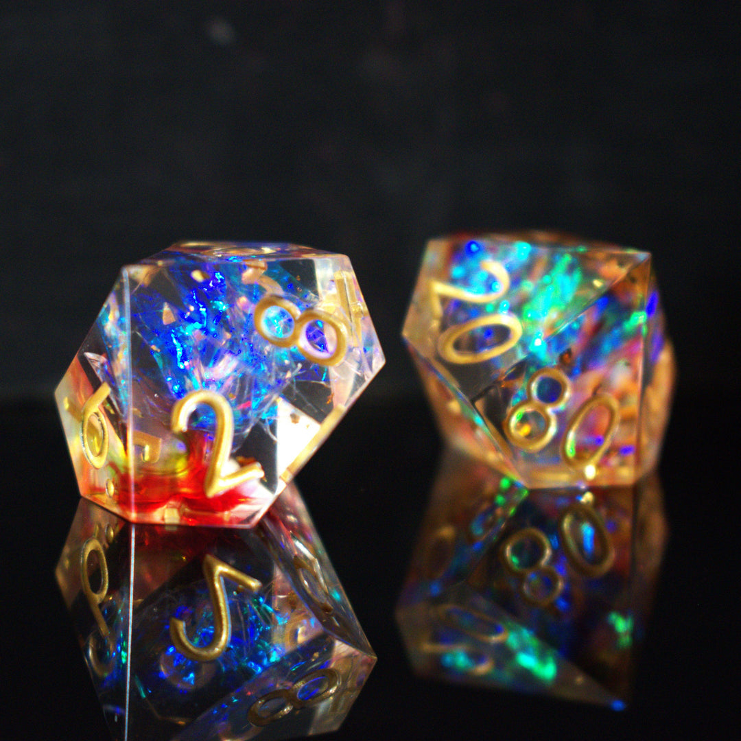 Ethereal Light Dice Set