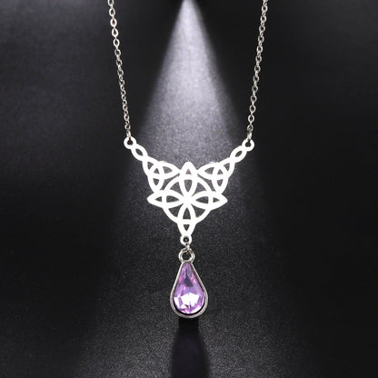 Witches Knot Protection Necklace