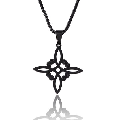 Irish Knot Cross Necklace