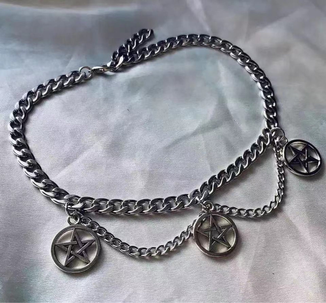 Gothic Pentagram Necklace