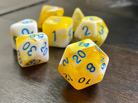 MELTED BUTTER DnD Dice Set