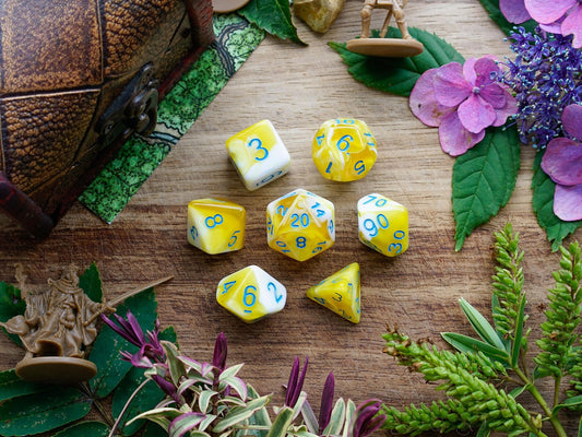 Lemon Meringue Pie Dice Set