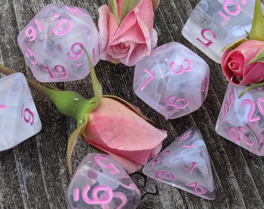 Rosemance DnD Dice Set