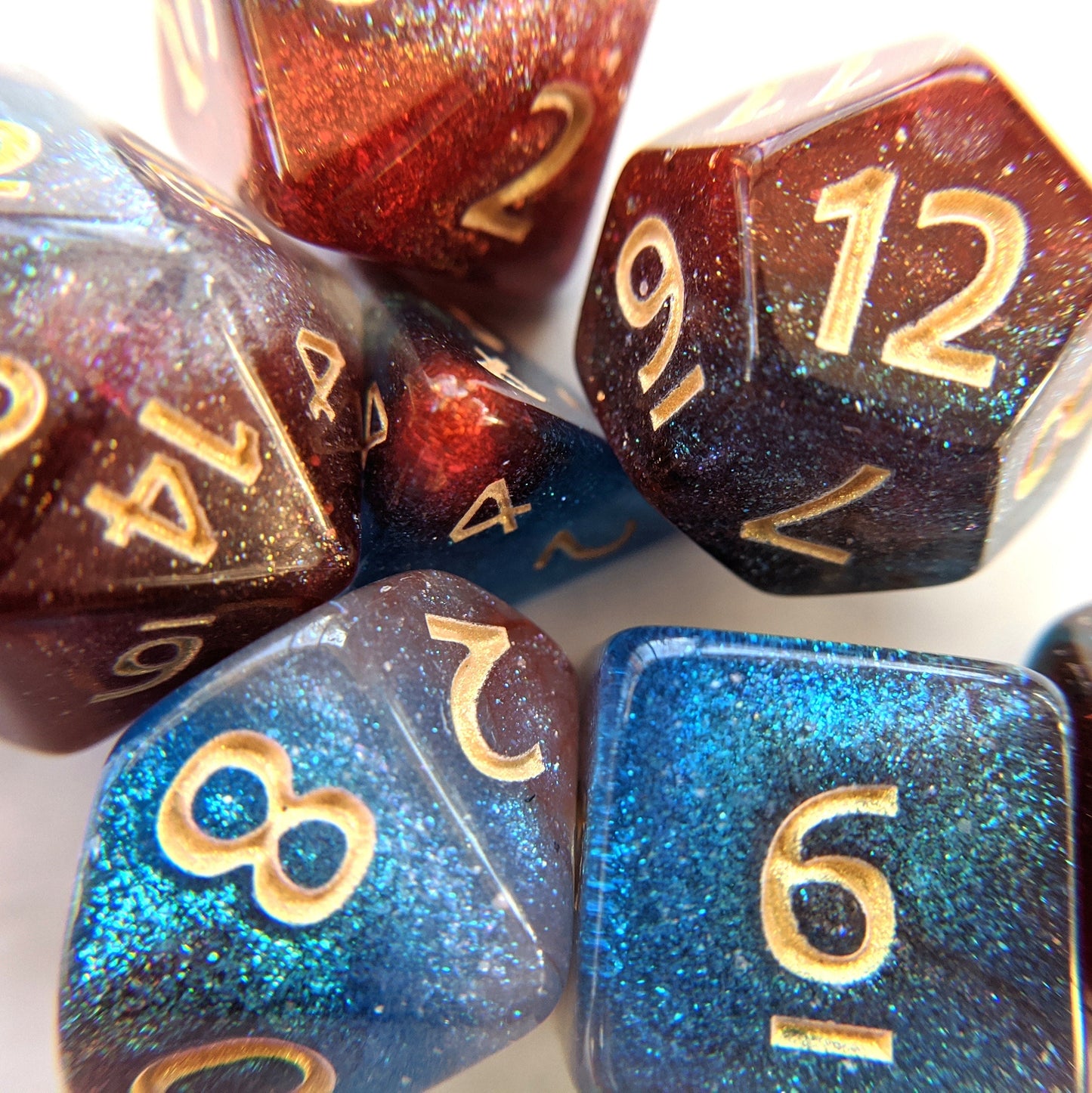 Elemental Magic DnD Dice Set