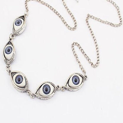I AM WATCHING YOU EVIL EYE NECKLACE